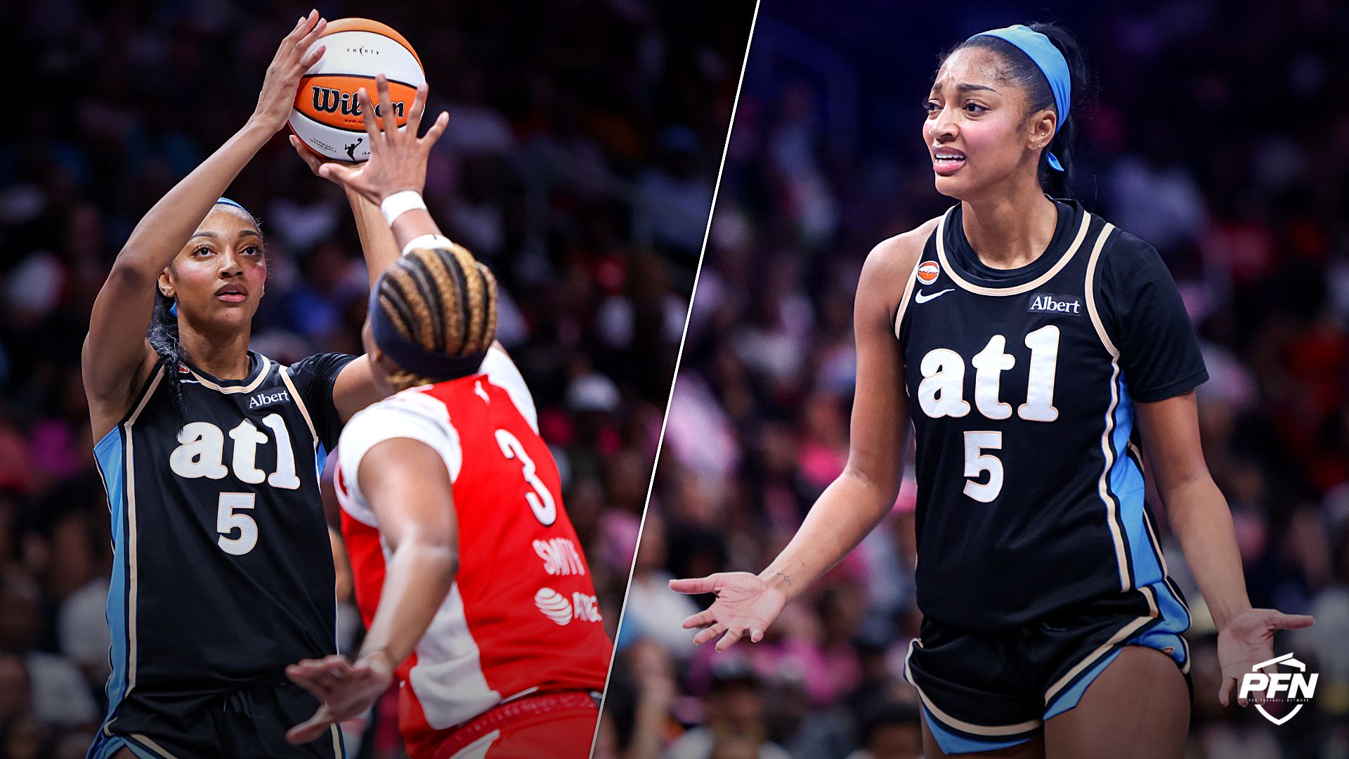 'DOMINATED THE PAINT,' 'Down 20 by the Way' -- WNBA World Divided on Angel Reese's Historic Double-Double in Blowout Loss vs. Aces