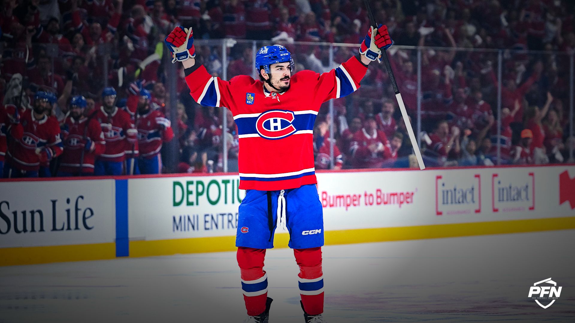 Montreal Canadiens defenseman Arber Xhekaj.