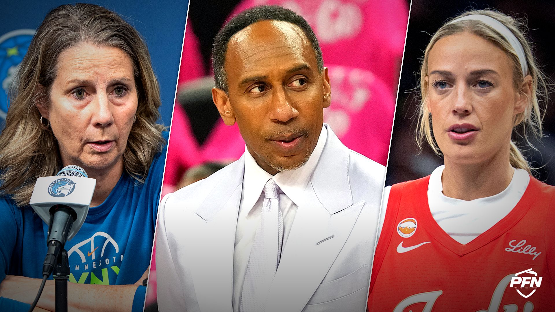 'What Are You Talking About?' -- ESPN's Stephen A. Smith Puts 'Irresponsible' Lynx HC Cheryl Reeve on Blast For Opposing Sophie Cunningham