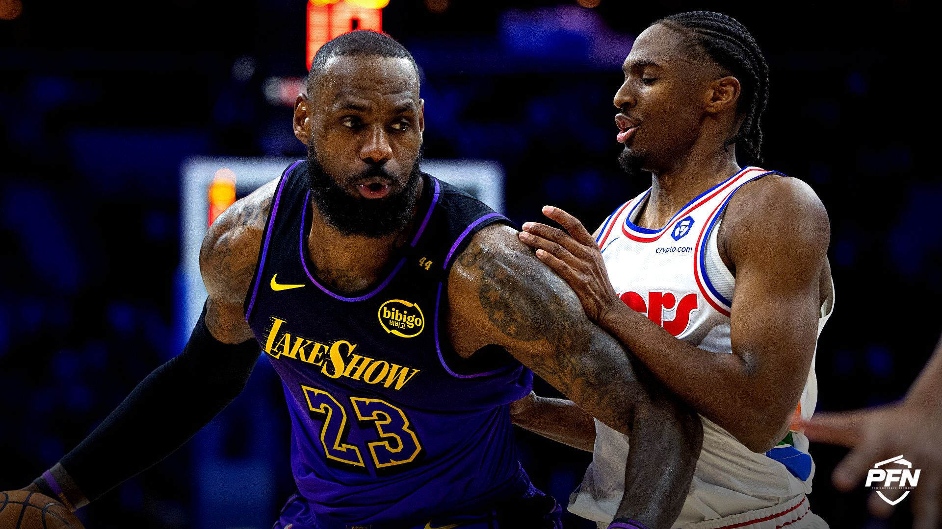 A former Lakers guard disputes the idea that LeBron James' 76ers roster is the best team of his NBA career.