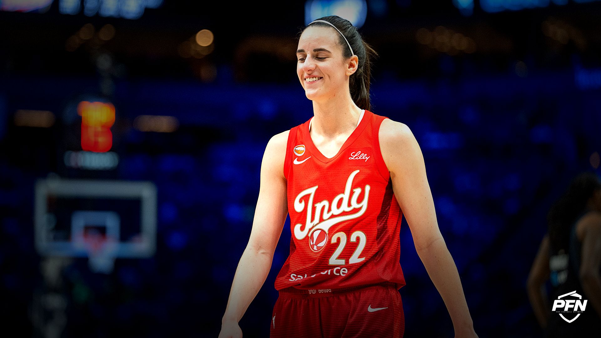 Indiana Fever guard Caitlin Clark.