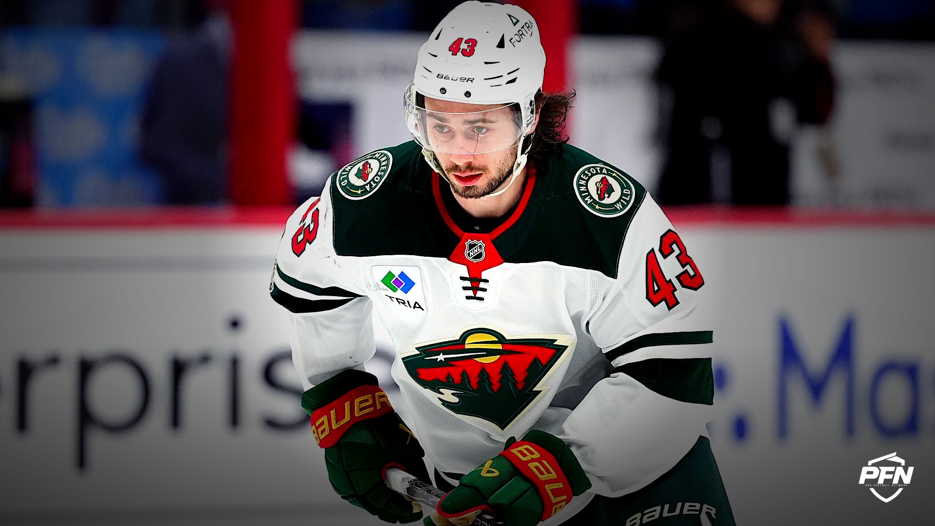 Minnesota Wild defenseman Quinn Hughes.