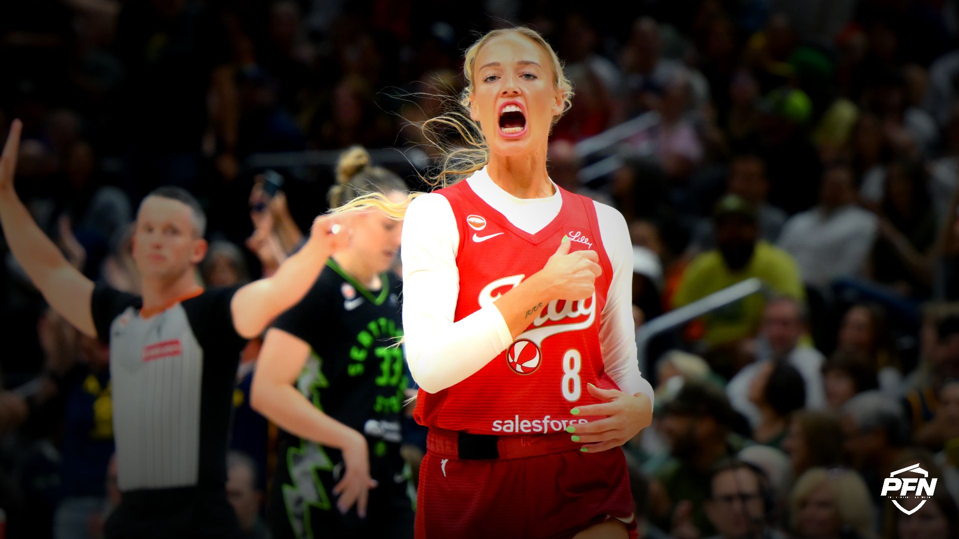 ‘All That Talkin Just to Score 2 Points’ - WNBA World Trolls Sophie Cunningham’s Abysmal Performance Amid Trans-Athlete Drama