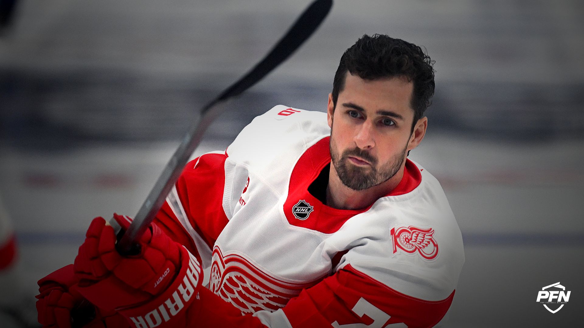 Detroit Red Wings forward Dylan Larkin.