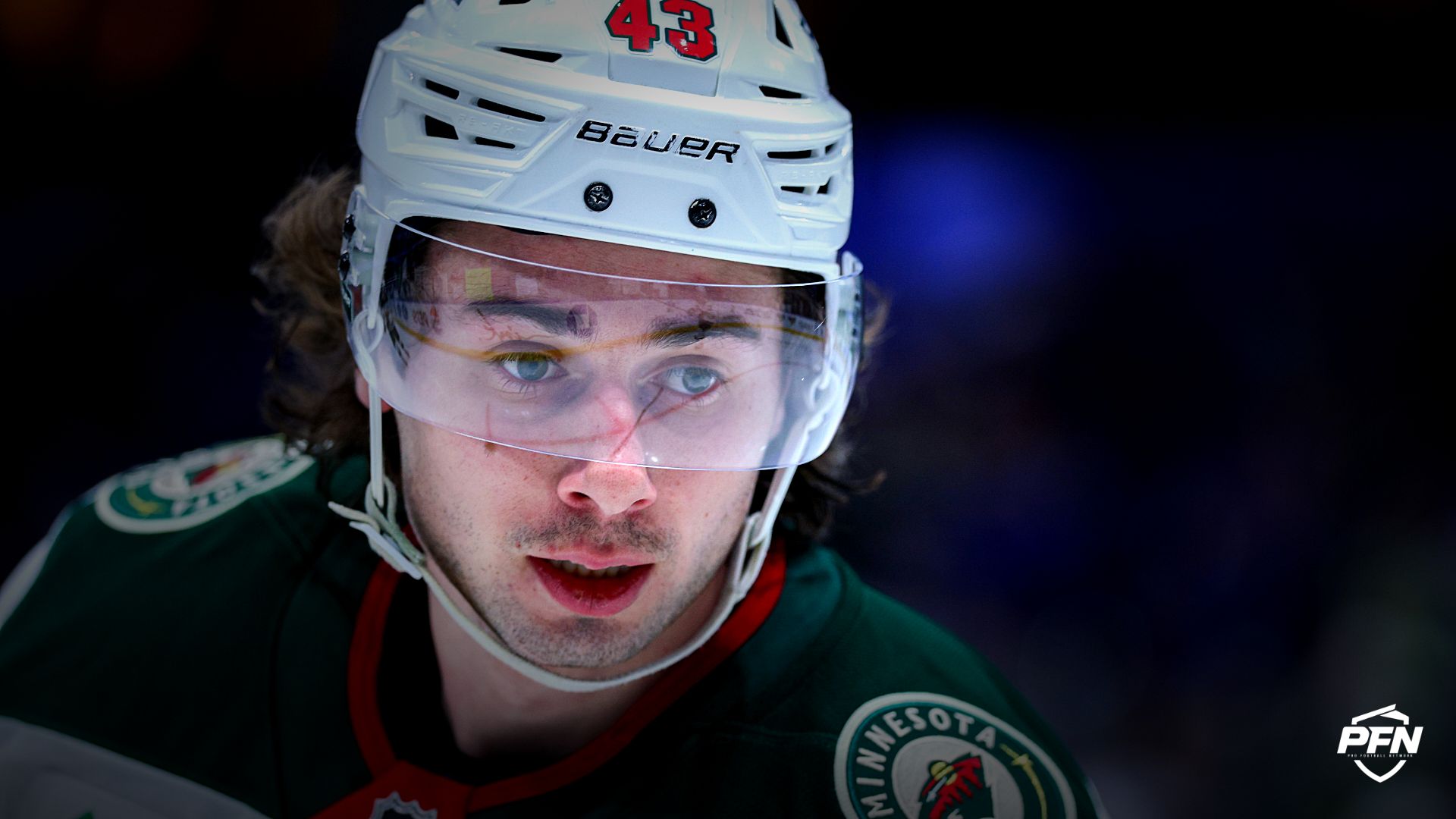 Minnesota Wild defenseman Quinn Hughes.