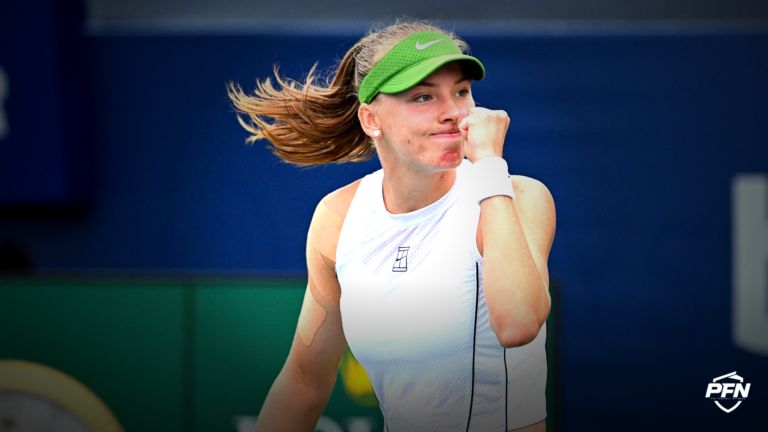 Alina Korneeva at Sobeys Stadium.