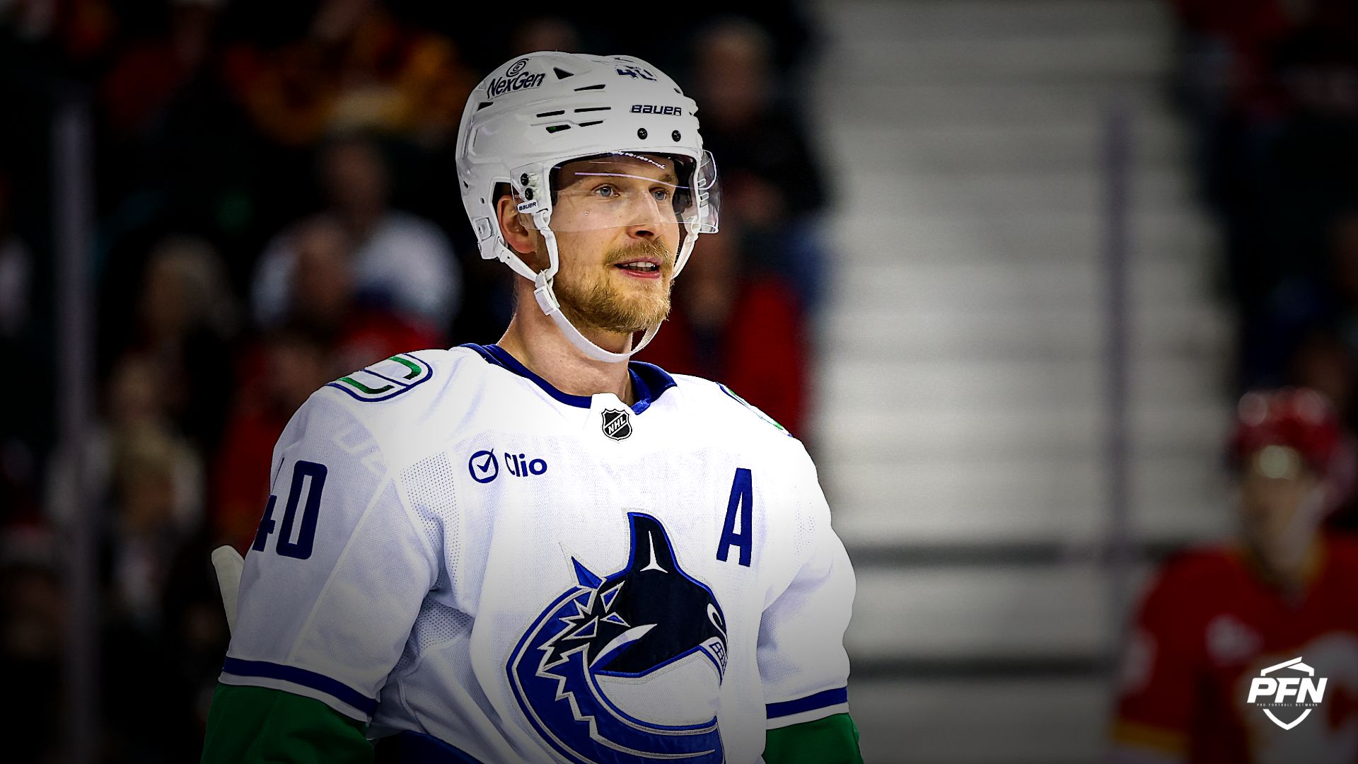 Vancouver Canucks center Elias Pettersson.