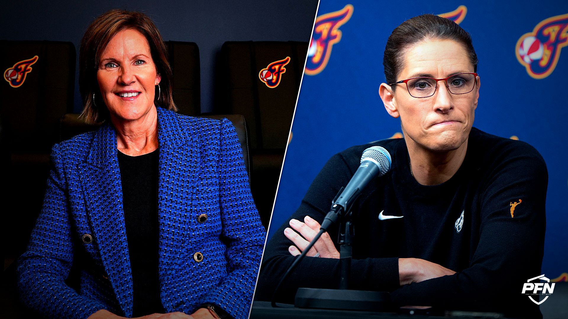 Kelly Krauskopf addresses Stephanie White’s future with the Fever after growing demands for Indiana to make a coaching change.
