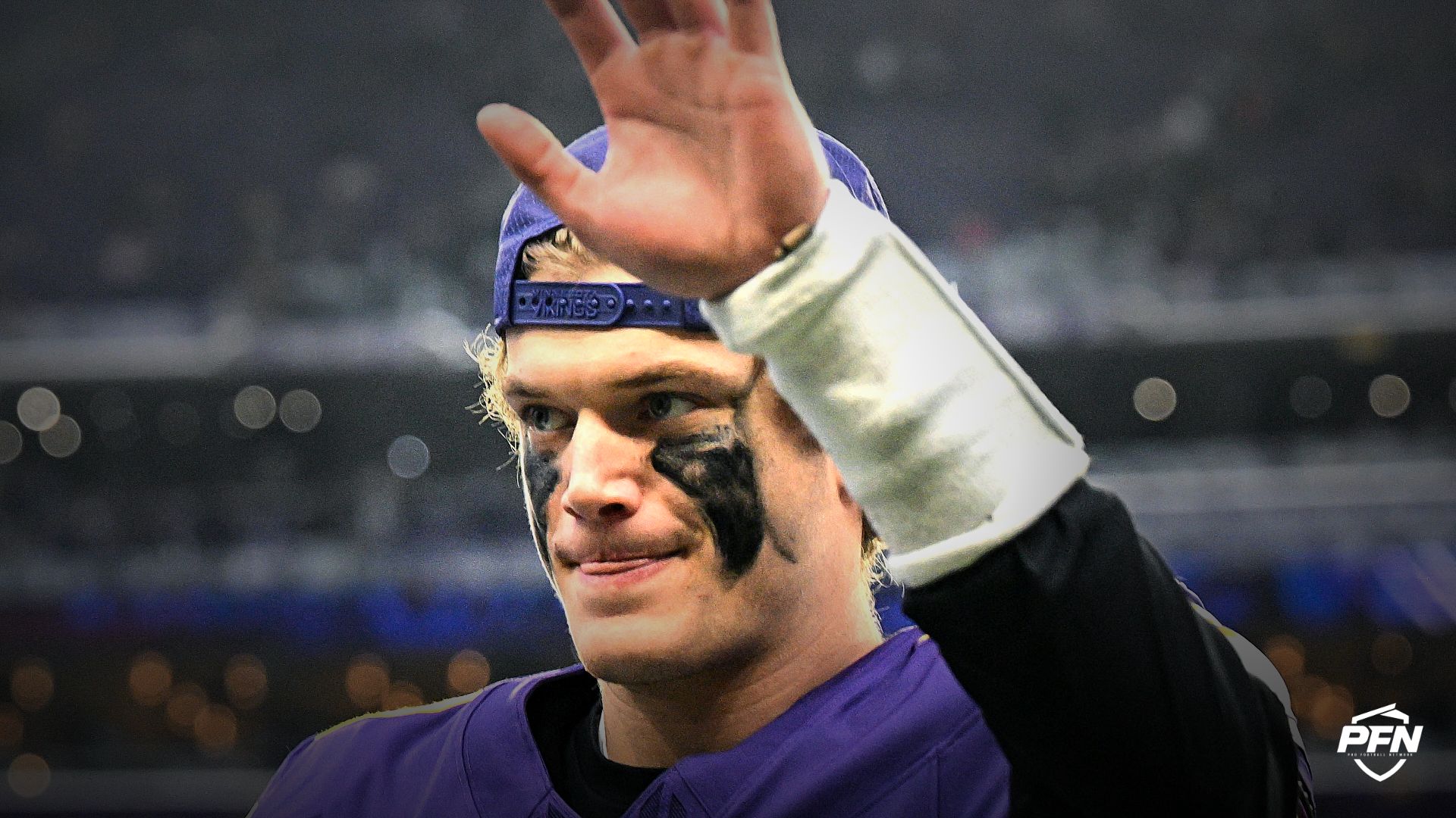 Minnesota Vikings quarterback J.J. McCarthy.