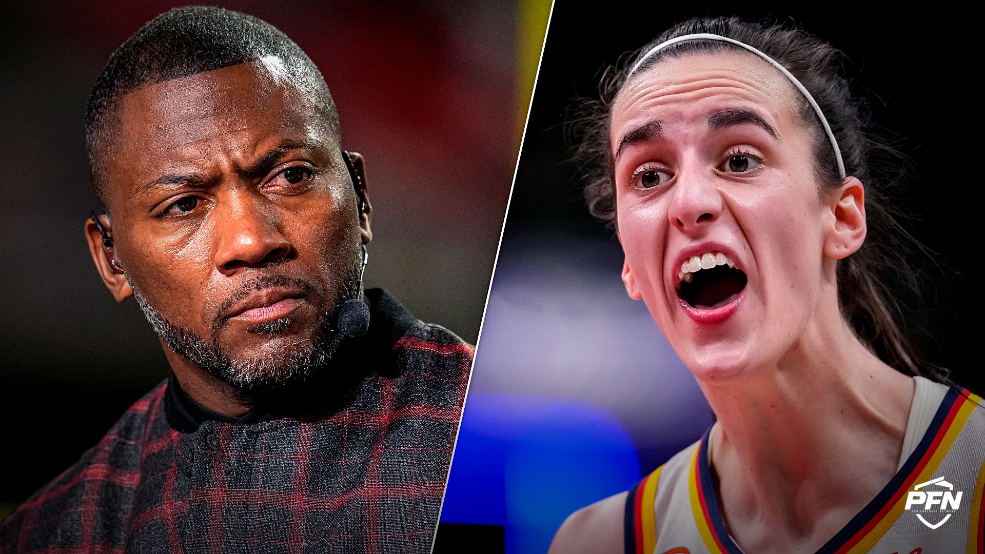 'Truly Hilarious' -- Fever Analyst in Disbelief As Caitlin Clark Catches Stray in Ryan Clark's Viral WNBA Leadership Rant