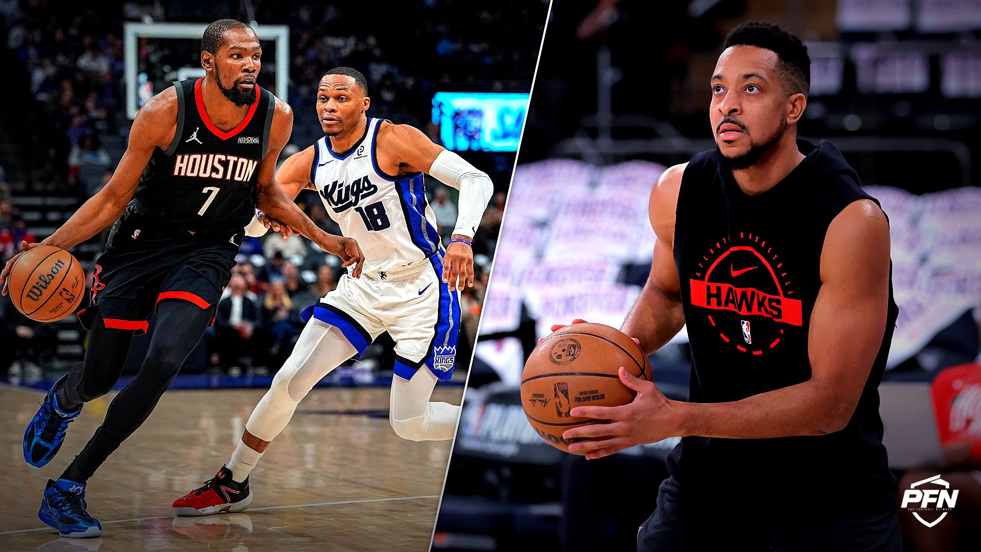 Kevin Durant pays tribute to Russell Westbrook after his retirement, sparking heartfelt reactions from CJ McCollum and NBA fans.
