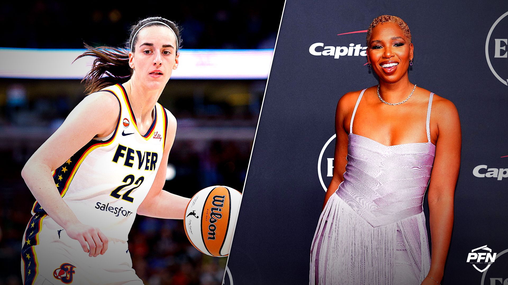ESPN’s Liberty-Fever broadcast takes place without Monica McNutt, prompting strong reactions from Caitlin Clark fans online.