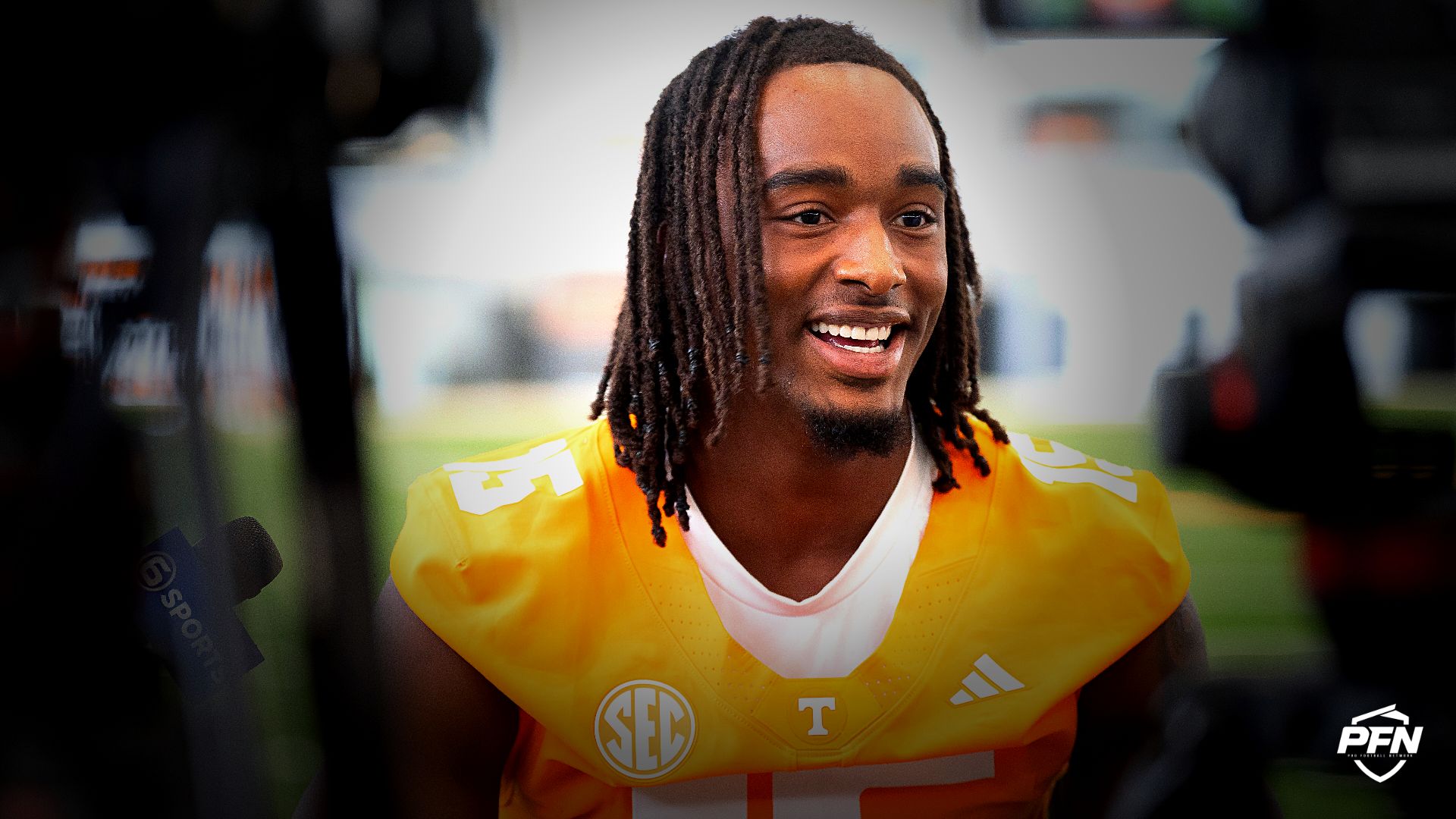 Tennessee safety Edrees Farooq.