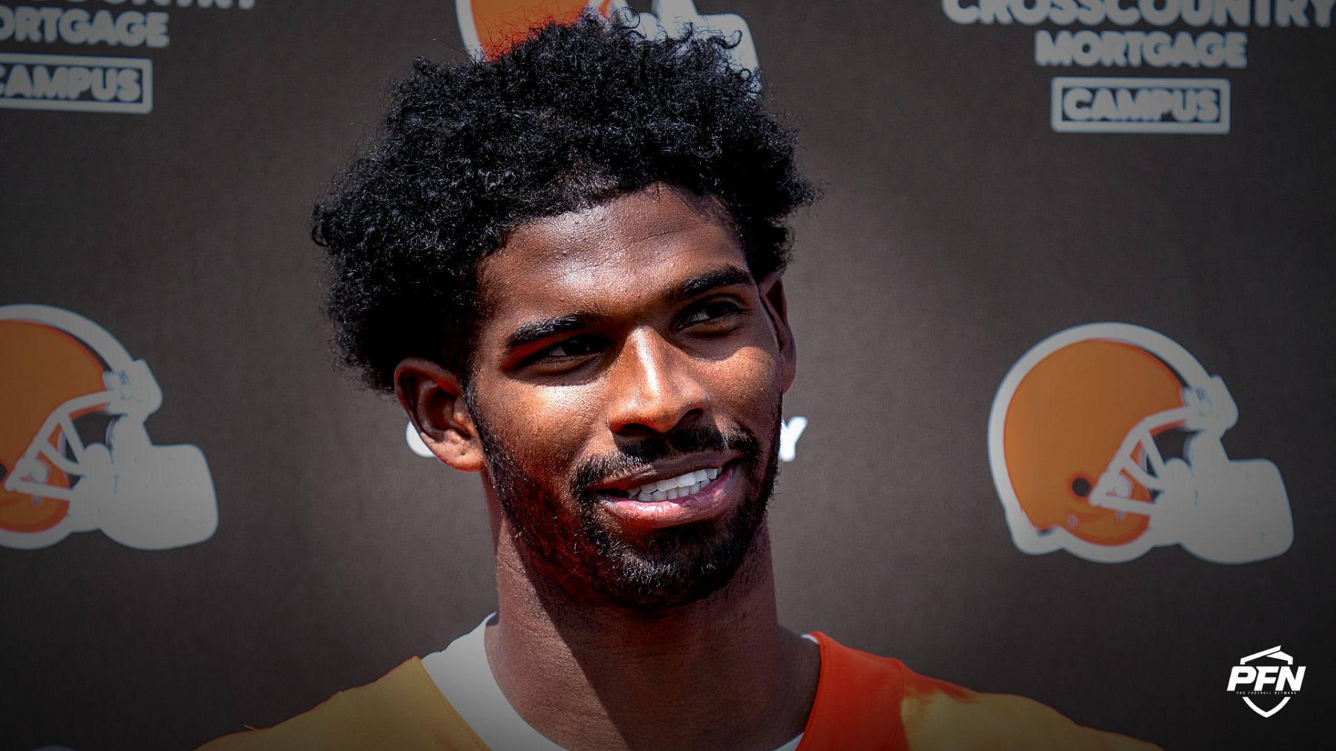 Cleveland Browns quarterback Shedeur Sanders.