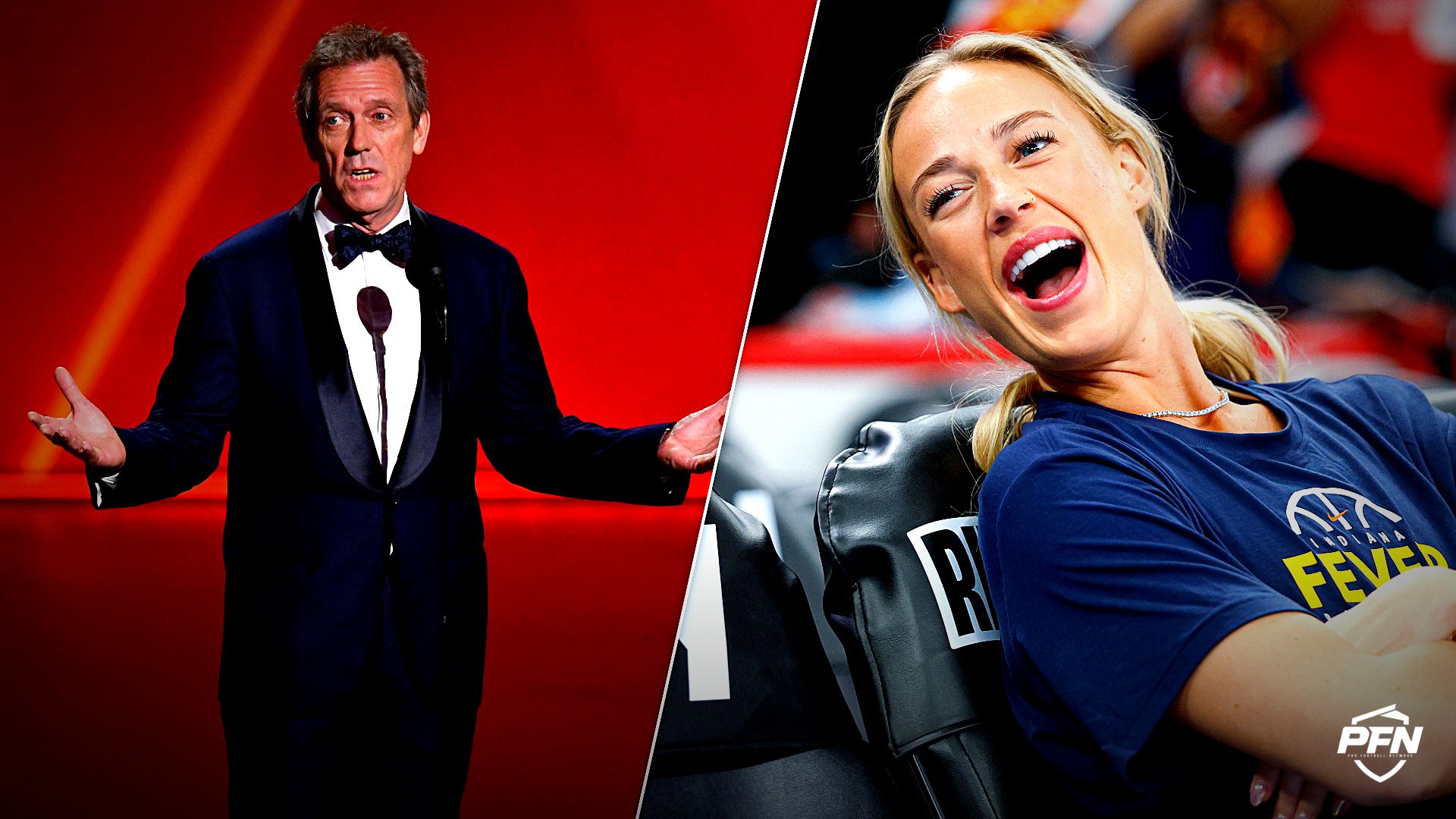 ‘I’ve Got Floor Seats’ - XX-XY Athletics Founder Invites Golden Globe Winner Huge Laurie to Fever Game to Oppose Trans Athletes In WNBA