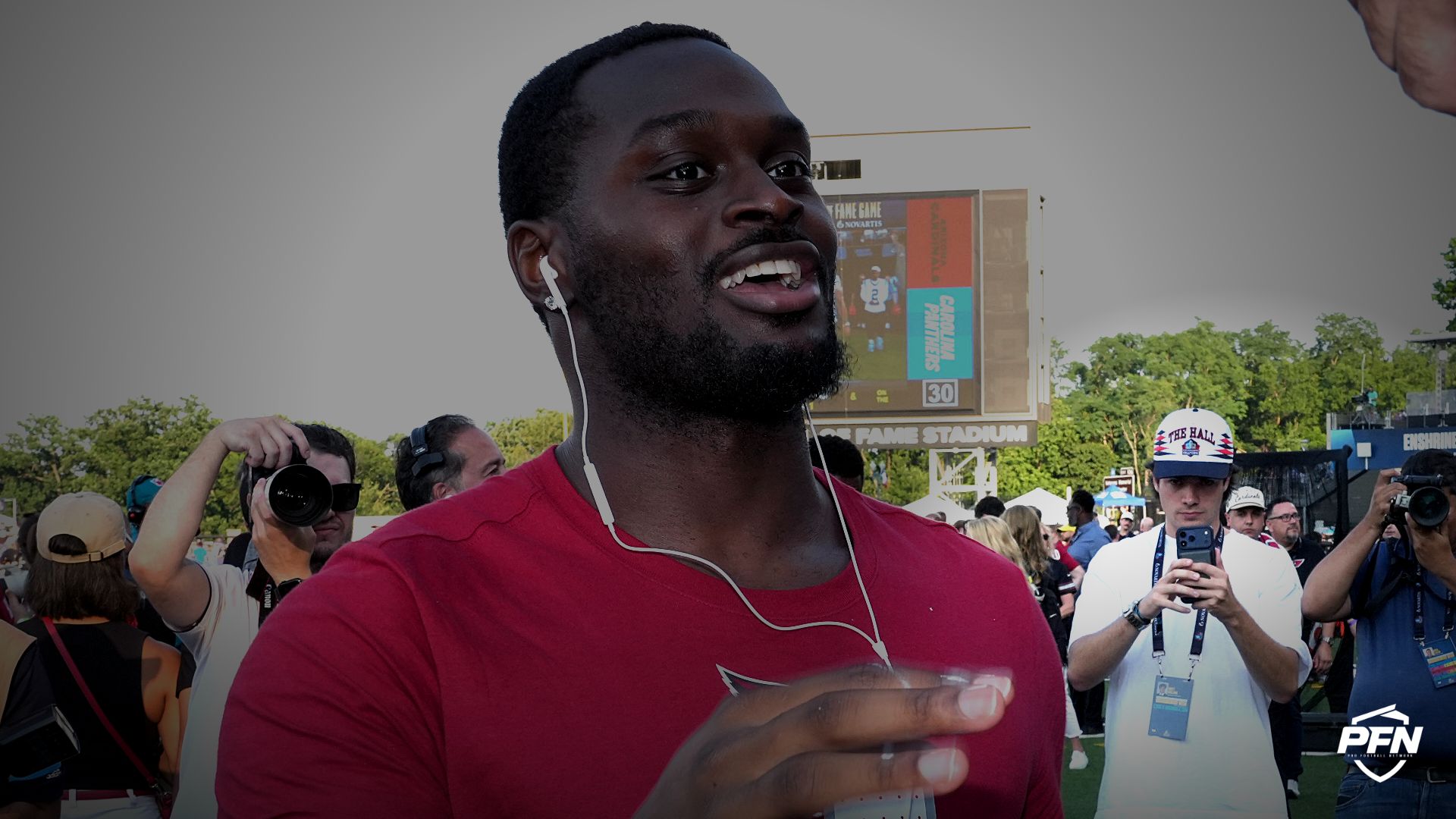 Arizona Cardinals running back Jeremiyah Love.
