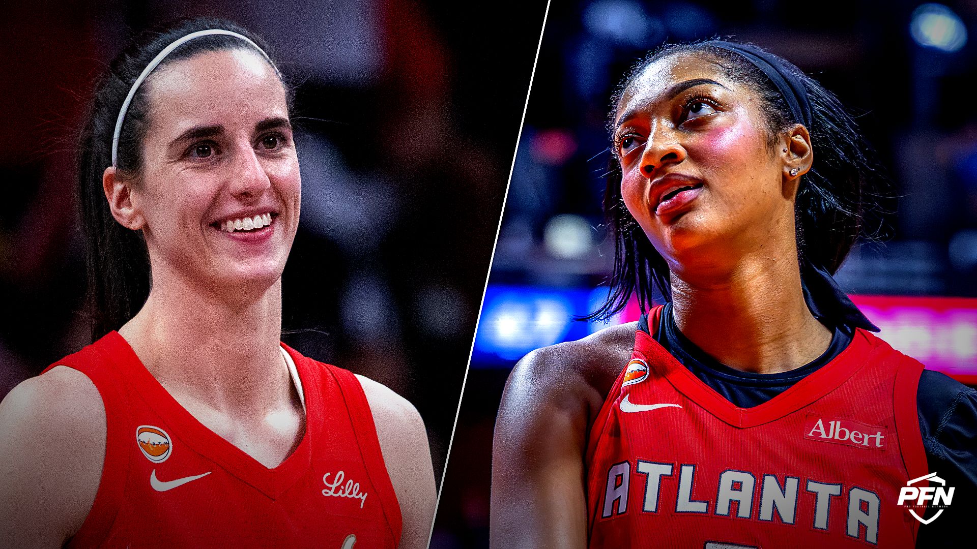 Collage featuring BASKETBALL-WNBA-IND-LV/ and BASKETBALL-WNBA-CON-ATL/.
IMAGN IMAGES via Reuters Connect