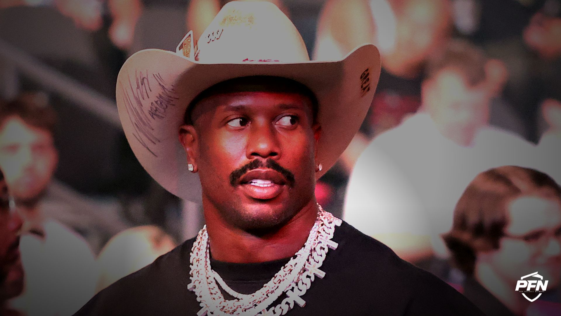 NFL player Von Miller.