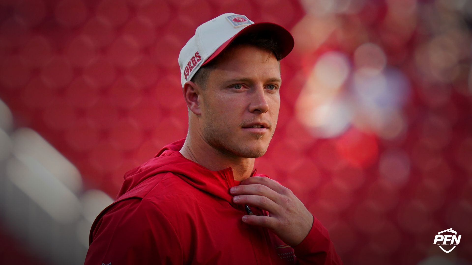 NFL Insider Shares Conspiracy Theory on Real Reason Behind Christian McCaffrey’s Absence From 49ers’ Practice