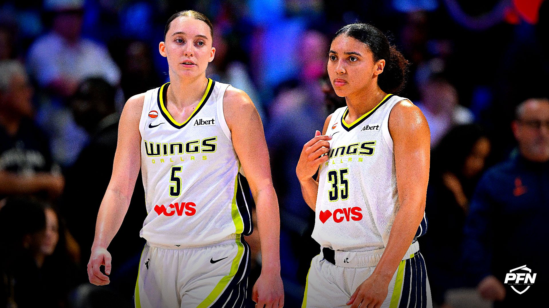Paige Bueckers’ MVP case takes a hit after seven turnovers as Dallas drops another game without injured star Azzi Fudd.