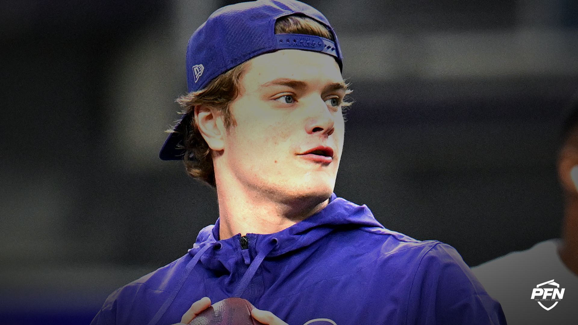 Minnesota Vikings quarterback J.J. McCarthy.
