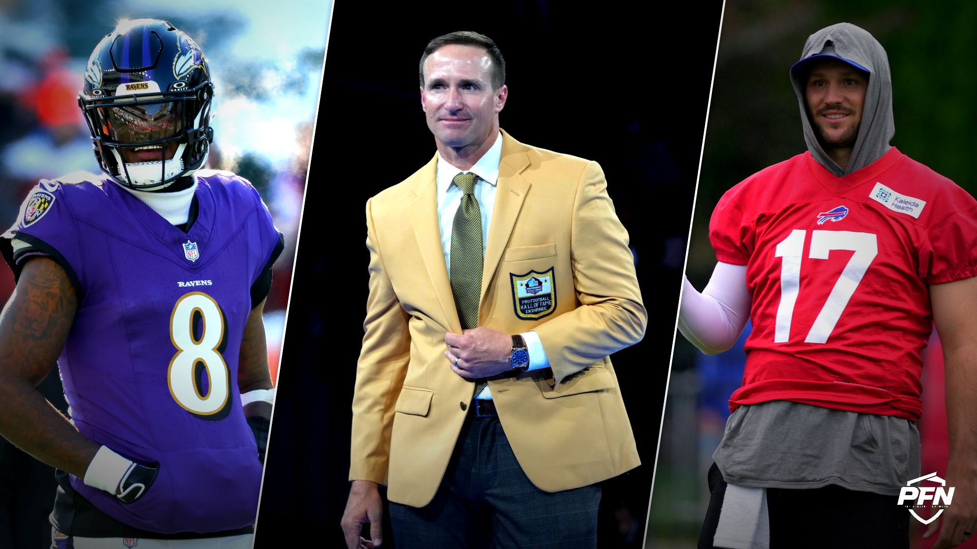 Hall of Famer Drew Brees Pinpoints Which of Josh Allen, Lamar Jackson, Joe Burrow Are Next in Line For Super Bowl Ring