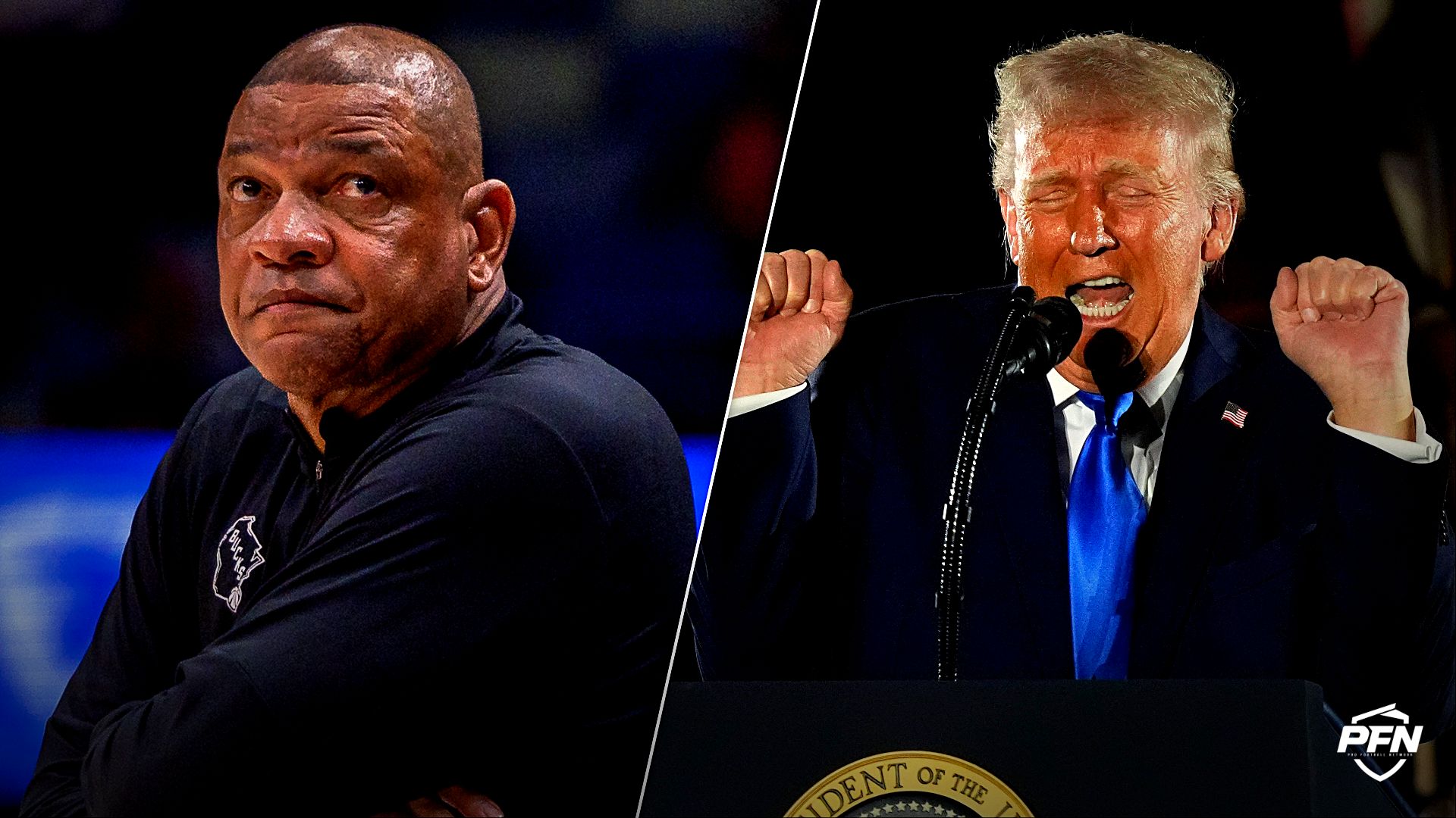 'First W Since 2008' -- NBA World Reacts as Ex-ESPN Host Claims Doc Rivers Slid Into Her DMs To Blast Her Support of Donald Trump