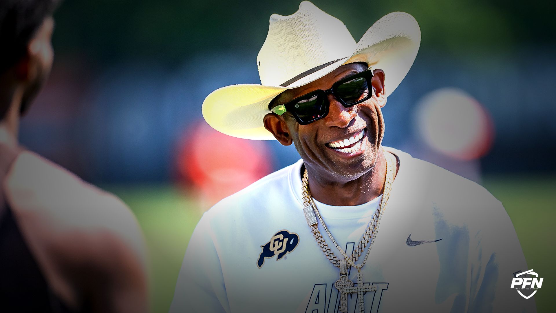 American football coach and former player Deion Sanders.
