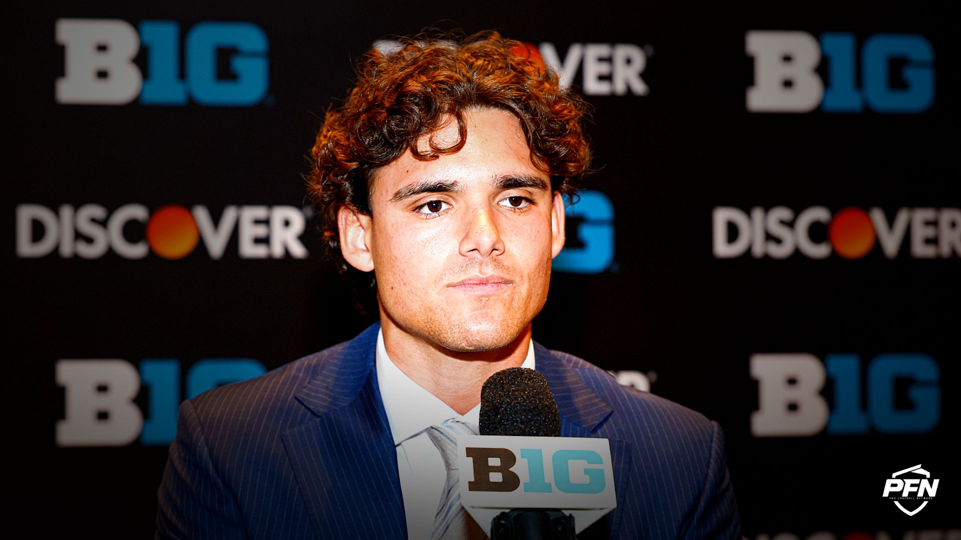 Penn State student-athlete Rocco Becht.