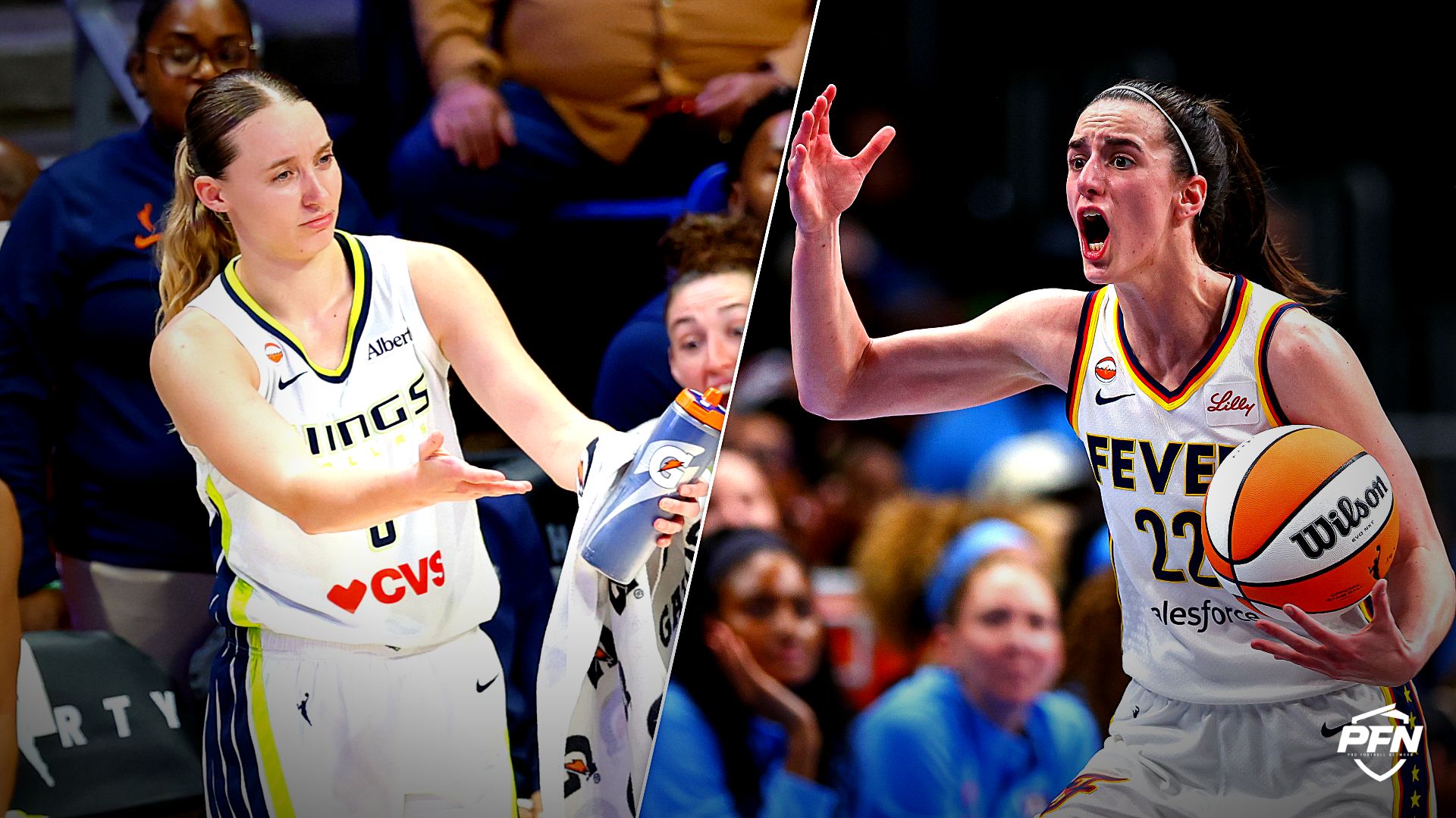 Amateur lip readers reveal Paige Bueckers’ alleged 2-word message to Caitlin Clark following their viral WNBA altercation.