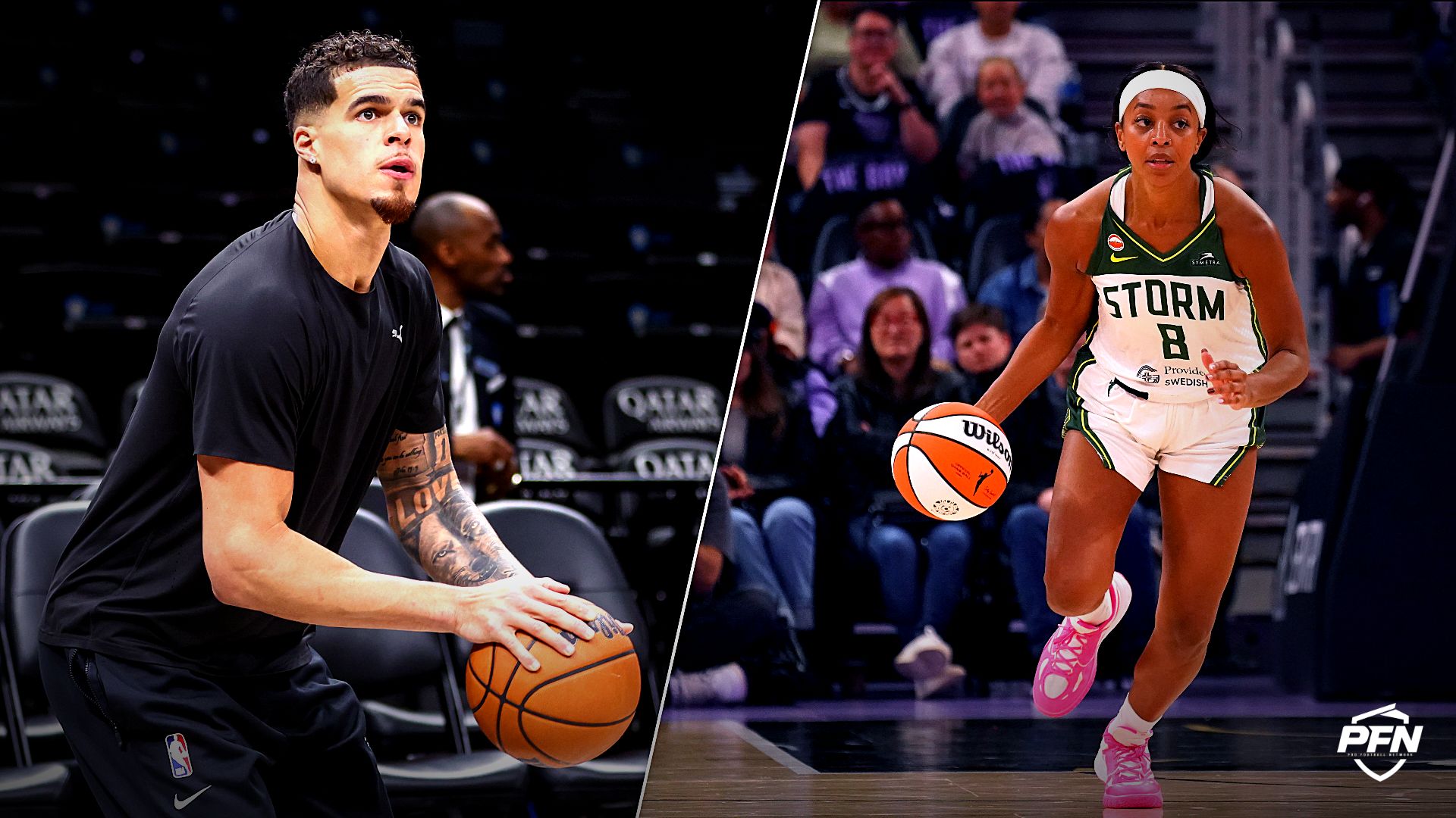 'That Wouldn't Be Fair' -- Nets Star Michael Porter Jr. Picks Sides in Sophie Cunningham-Headed Debate on Trans Athletes