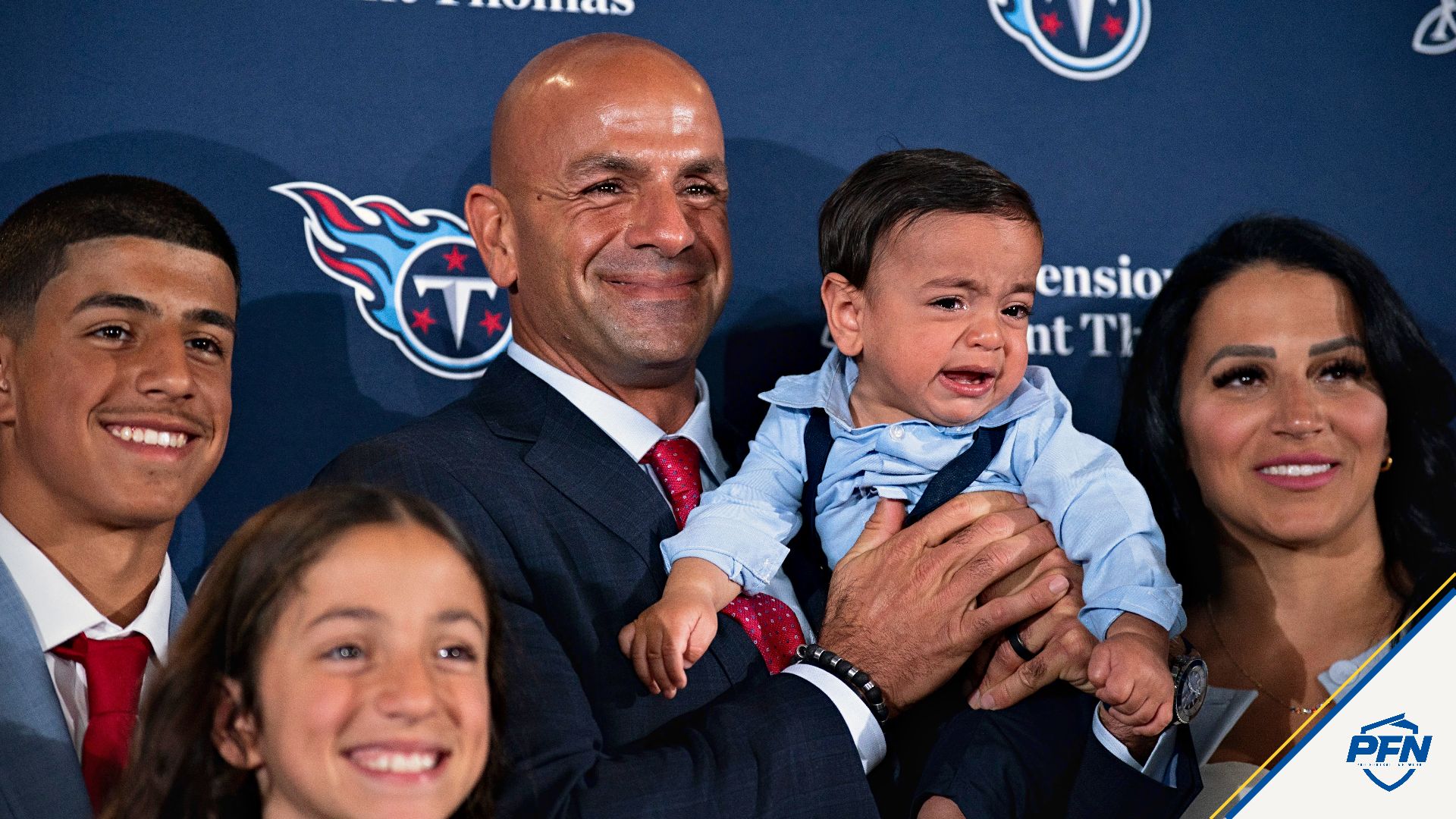 ‘It’s Controlled Chaos’ — Titans HC Robert Saleh Opens Up on Life With 8 Kids, Calls Wife, Sanaa, ‘A Saint’