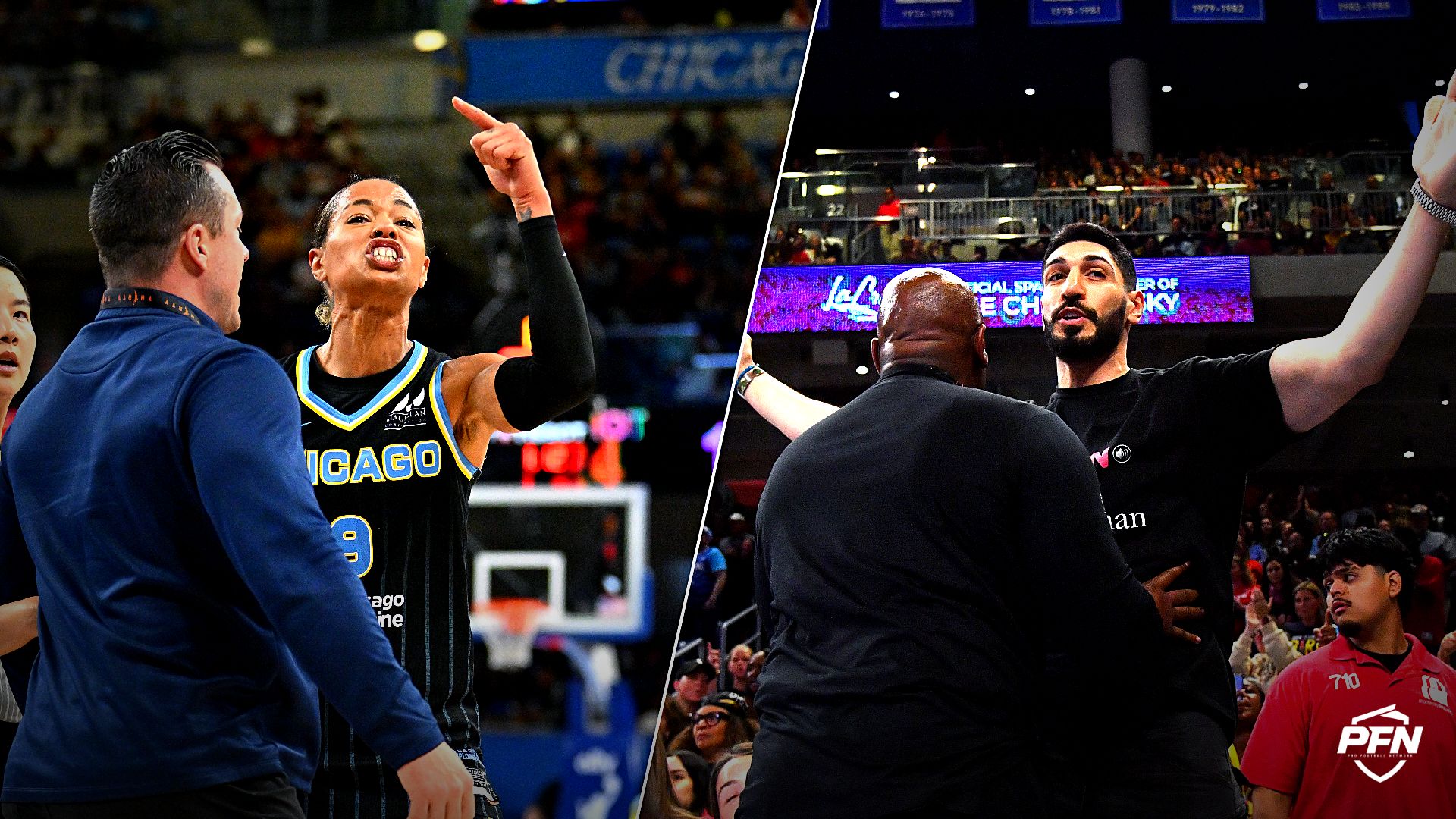 'Unreal League' -- Ex-NFL Player Slams 'Performative' Natasha Cloud for Derailing Sky's 'Momentum' vs. Fever To Confront Enes Kanter