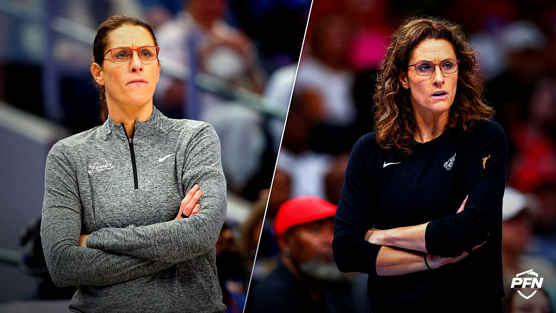 Collage featuring BASKETBALL-WNBA-DAL-IND/ and BASKETBALL-WNBA-ATL-IND/.
IMAGN IMAGES via Reuters Connect