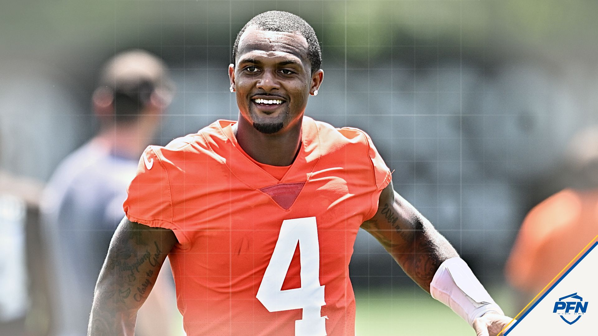 Cleveland Browns quarterback Deshaun Watson.