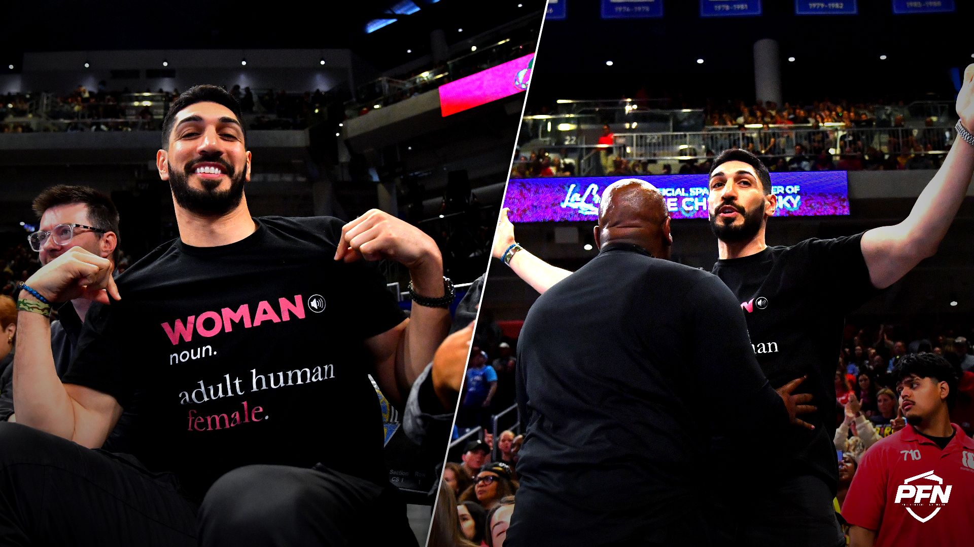‘Bravest Woman Any of Us Have Ever Known’ – Clay Travis Hails Enes Kanter After Trans-Athlete Stunt at Fever-Sky