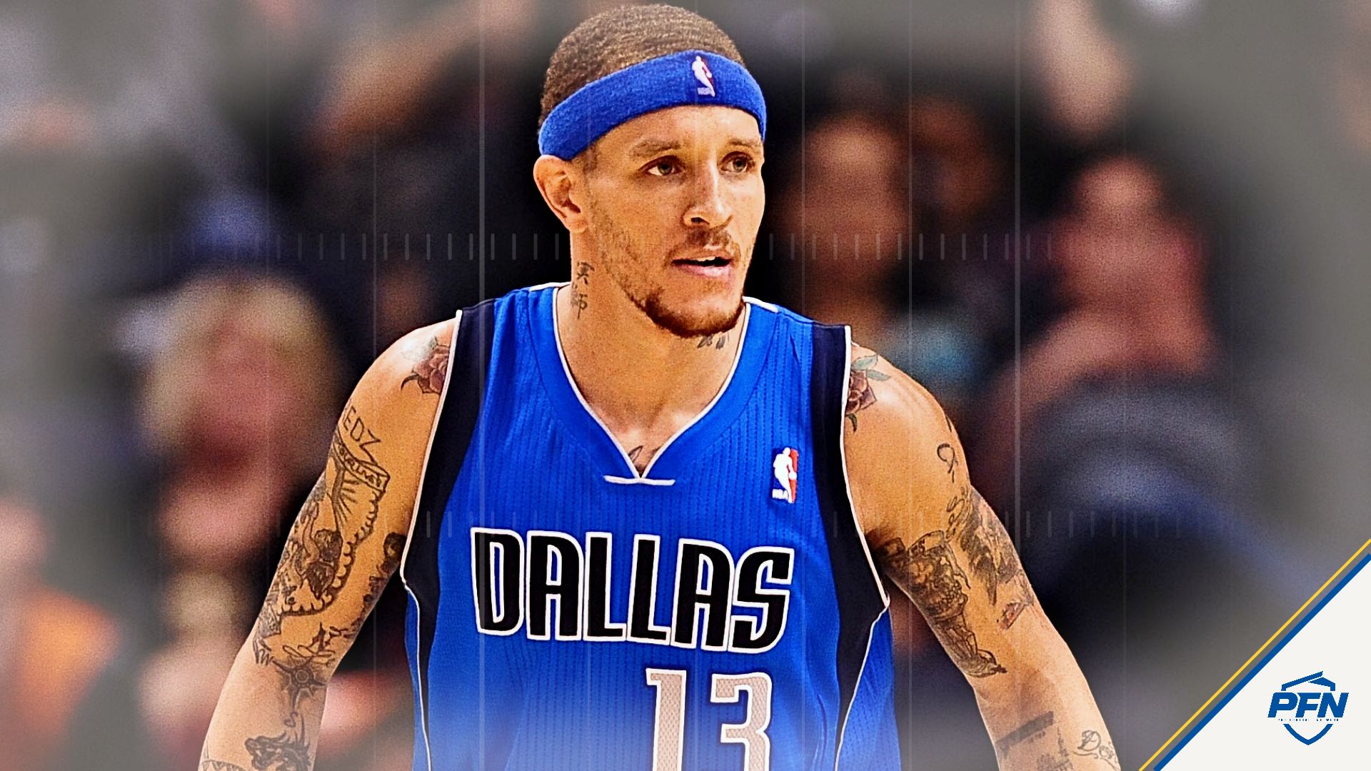 Jan. 30, 2012; Phoenix, AZ, USA; Dallas Mavericks guard Delonte West during game against the Phoenix Suns at the US Airways Center. The Mavericks defeated the Suns 122-99.