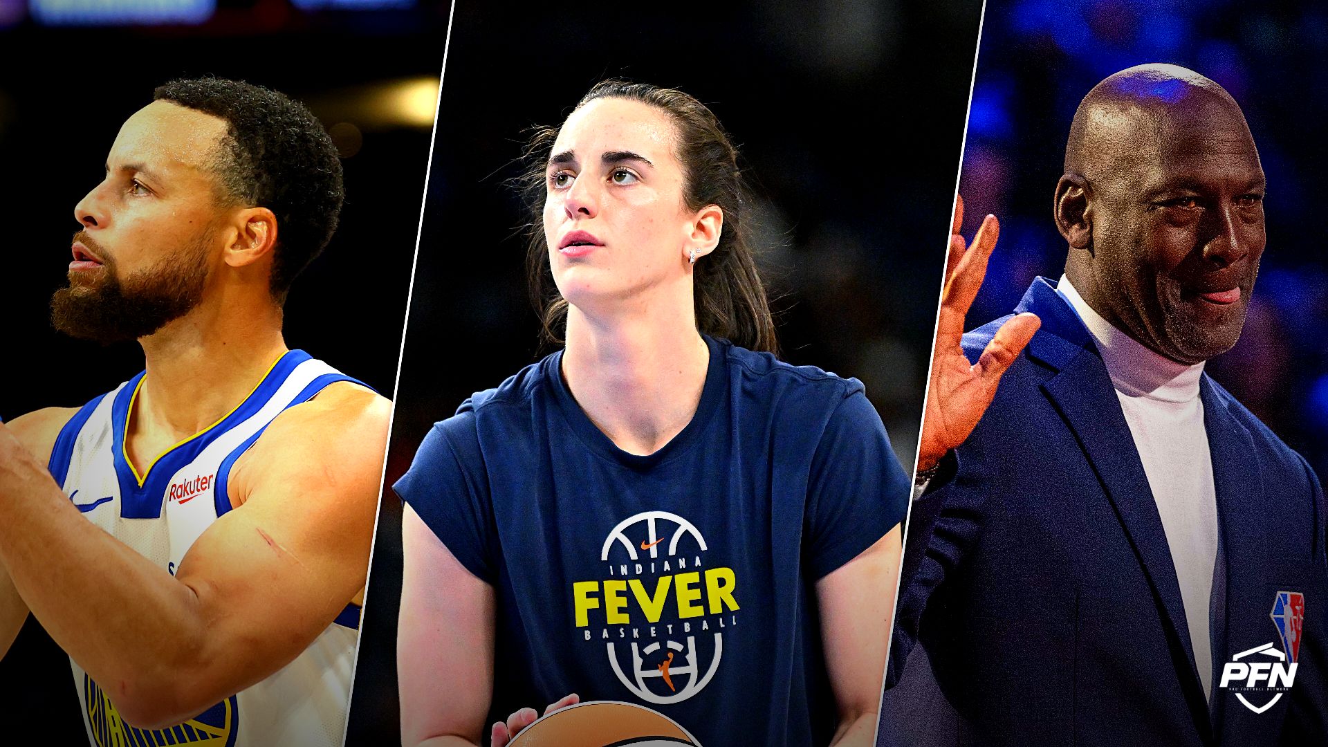 Collage featuring BASKETBALL-NBA-PHX-GSW/, BASKETBALL-WNBA-CHI-IND/, and BASKETBALL-NBA/.
IMAGN IMAGES via Reuters Connect / USA TODAY Sports