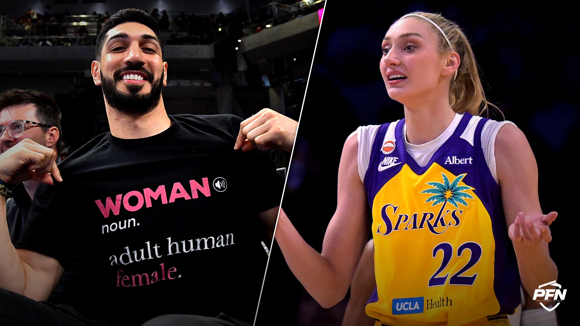 'I Just Don't Stand for That' -- Sparks' Cameron Brink Blasts Enes Kanter for Turning WNBA's Trans Athlete 'Non-Issue' Into 'Clickbait'