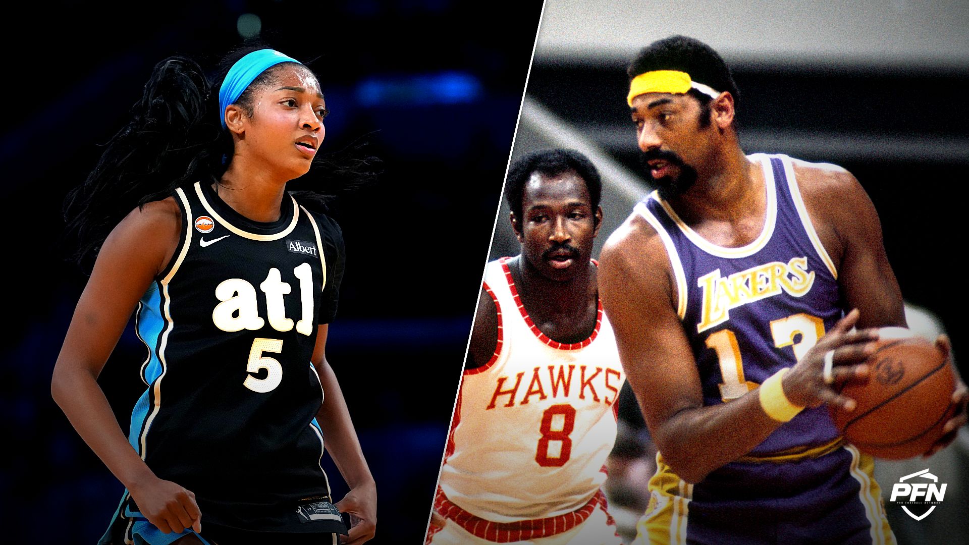 Collage featuring BASKETBALL-WNBA-LAS-ATL/ and BASKETBALL-NBA/.
IMAGN IMAGES via Reuters Connect