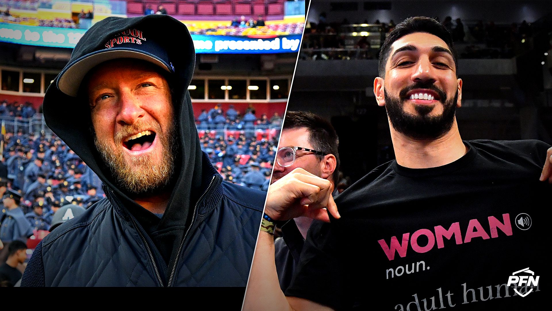 Enes Kanter fires back at Dave Portnoy after criticism of his WNBA stunt, challenging the Barstool Sports founder to confront him face-to-face.
