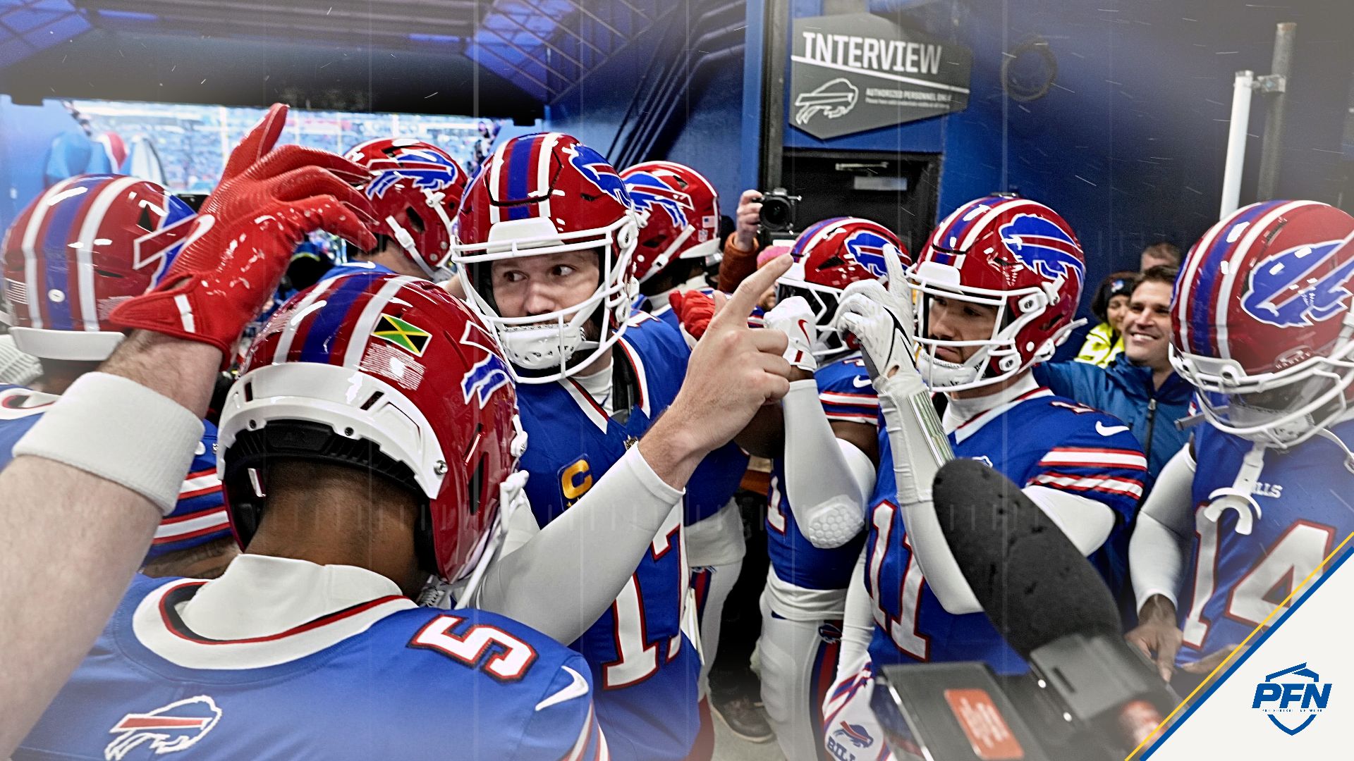 Bills quarterback Josh Allen.