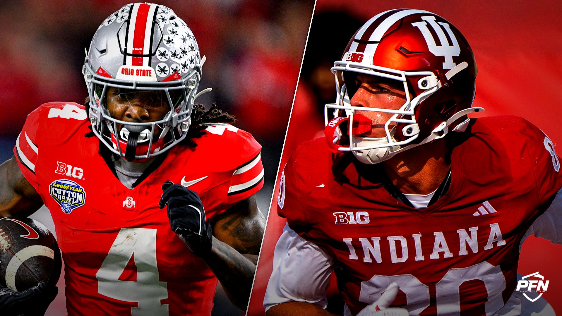 2027 NFL Draft WR Rankings: Cam Coleman, Charlie Becker Chasing Jeremiah Smith
