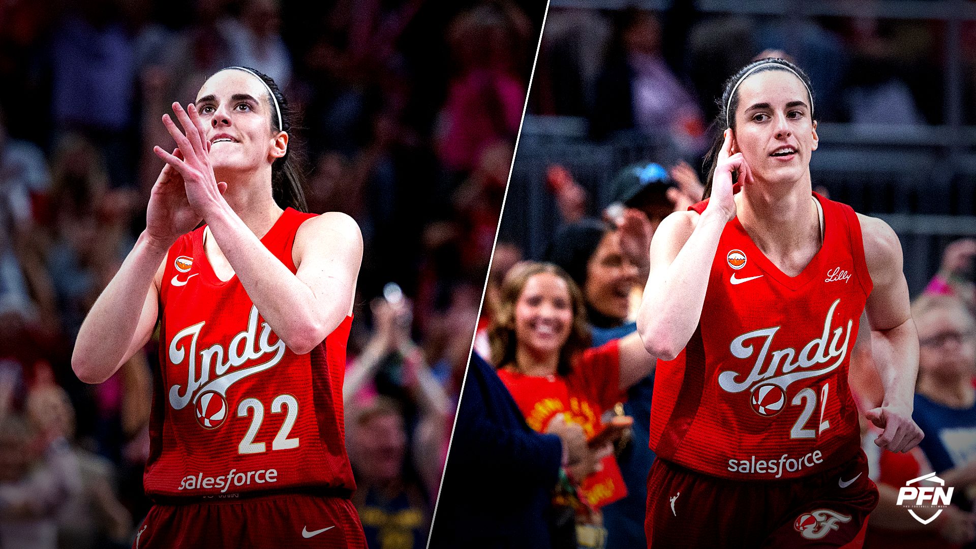 Collage featuring BASKETBALL-WNBA-IND-CON/ and BASKETBALL-WNBA-IND-CON/.
IMAGN IMAGES via Reuters Connect