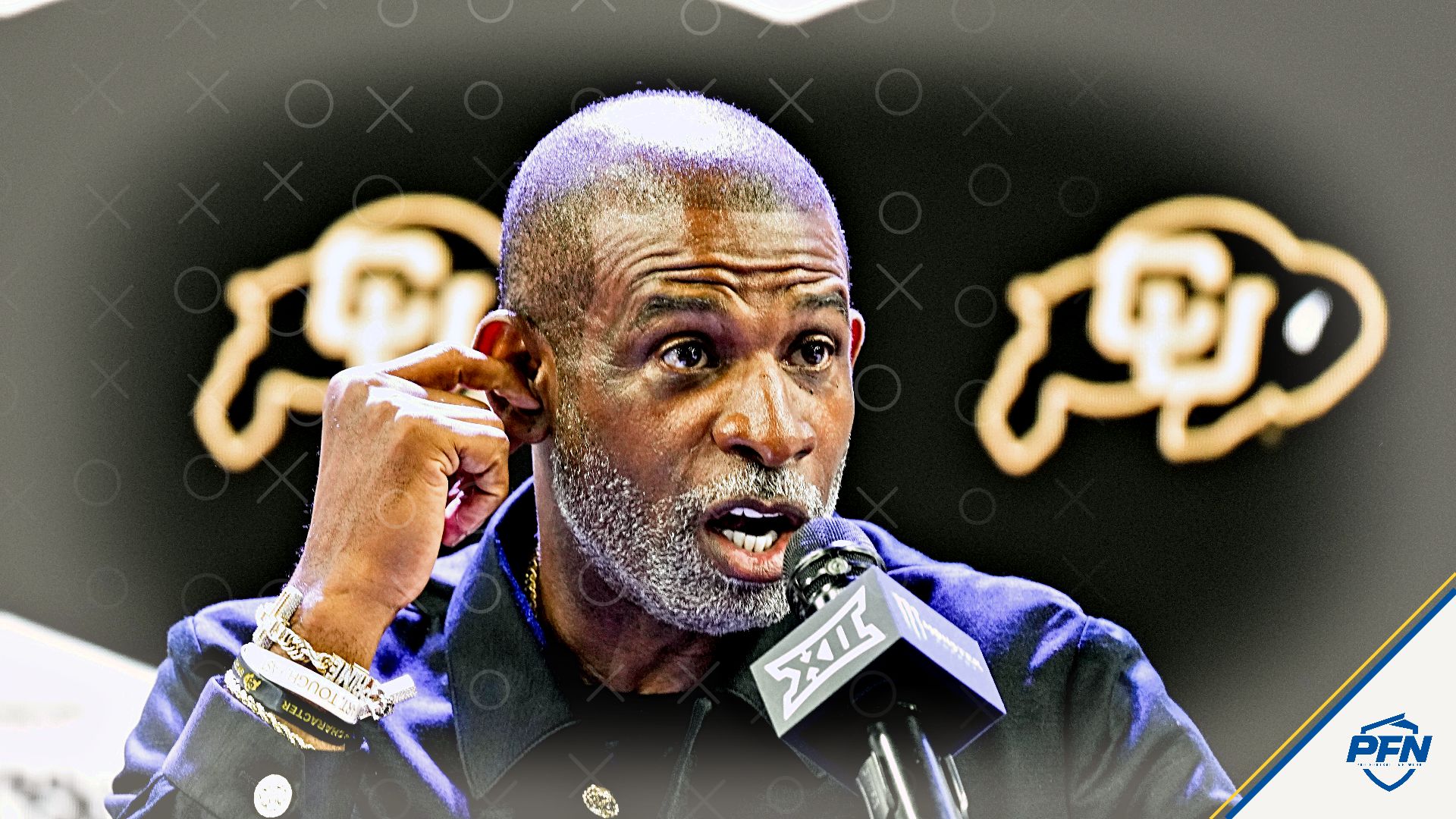 Colorado head coach Deion Sanders.