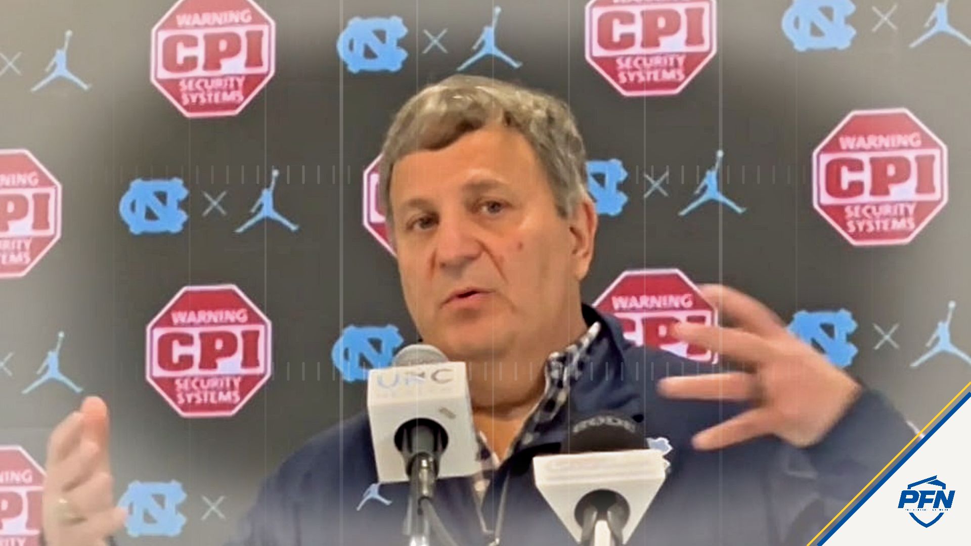 Michael Lombardi, General Manager of the North Carolina Tar Heels.