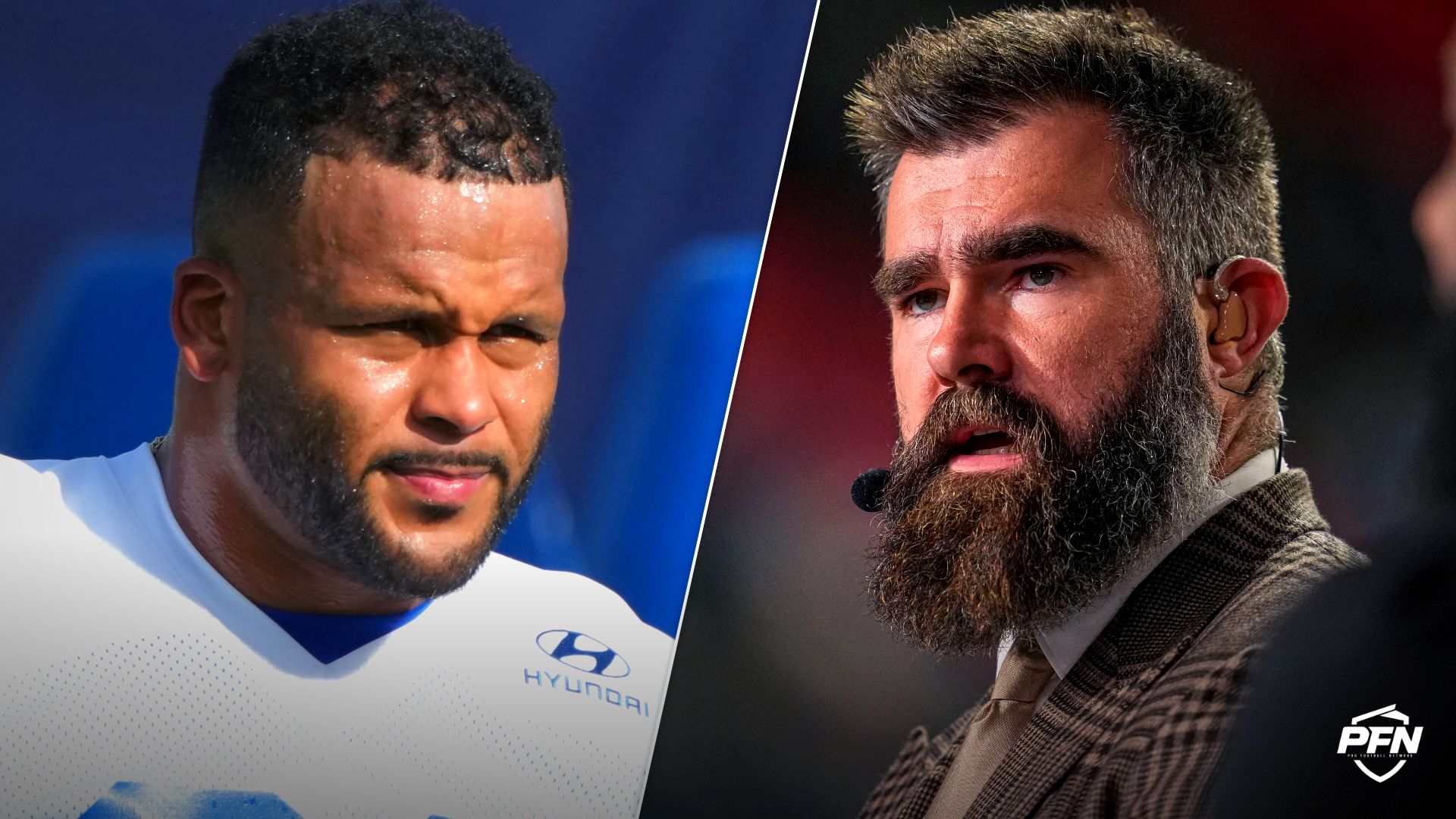 ‘No Way a Real Human Would Think This’ — Jason Kelce Blasts NFL Fan’s ‘Utter Nonsense’ Aaron Donald Evaluation