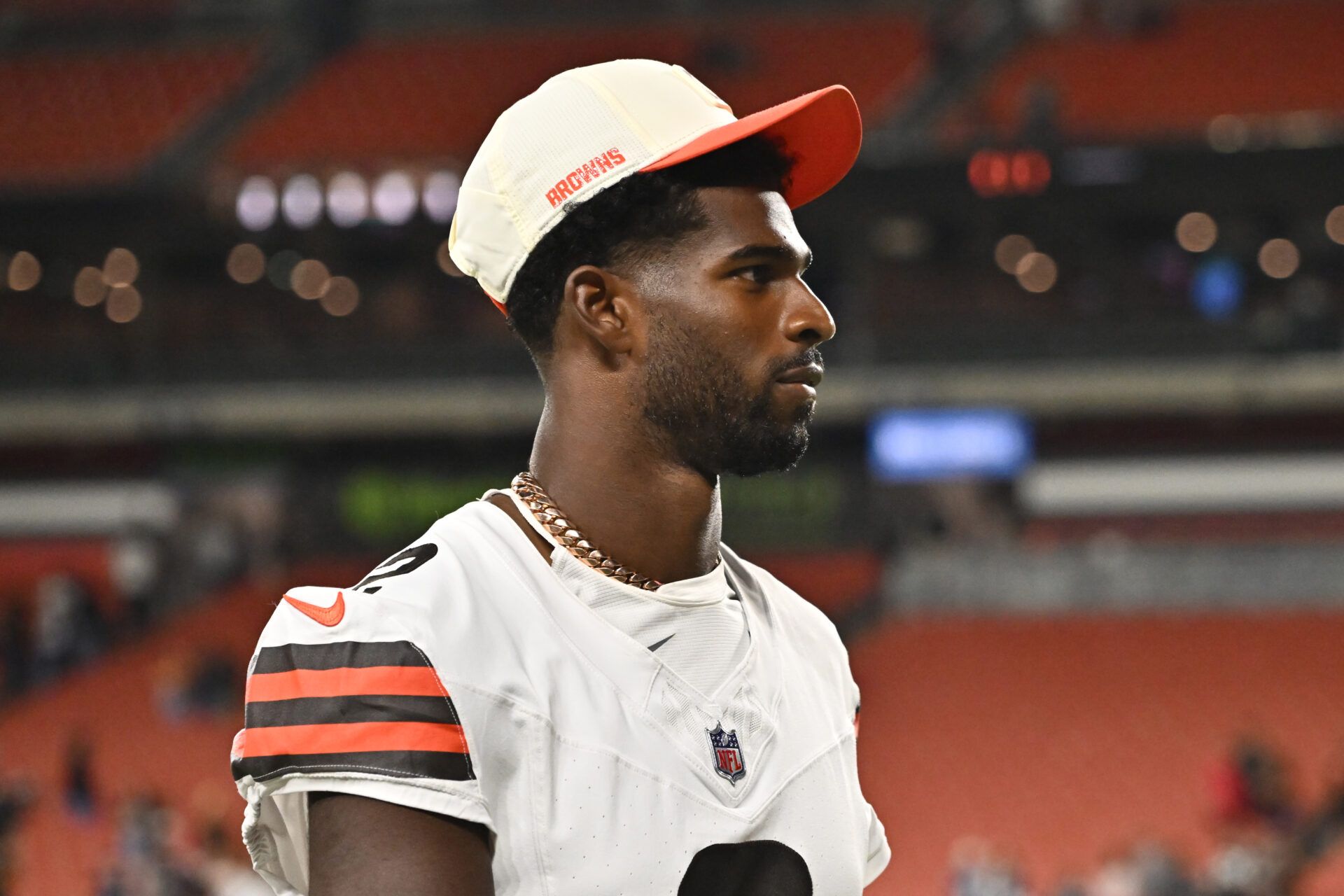 Cleveland Browns quarterback Shedeur Sanders (2) at Huntington Bank Field.