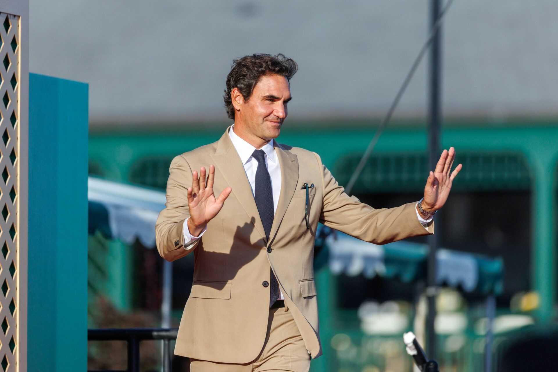 Roger Federer and Mary Carillo are inducted into the International Tennis Hall of Fame in Newport, RI, on August 29.