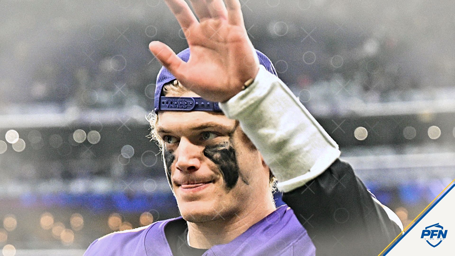 Minnesota Vikings quarterback J.J. McCarthy.